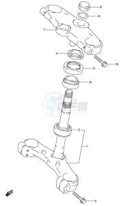 RF600R (E2) drawing STEERING STEM