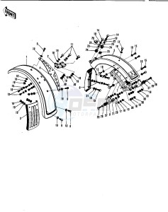 F7 (-A) 175 drawing FENDERS -- F7- -