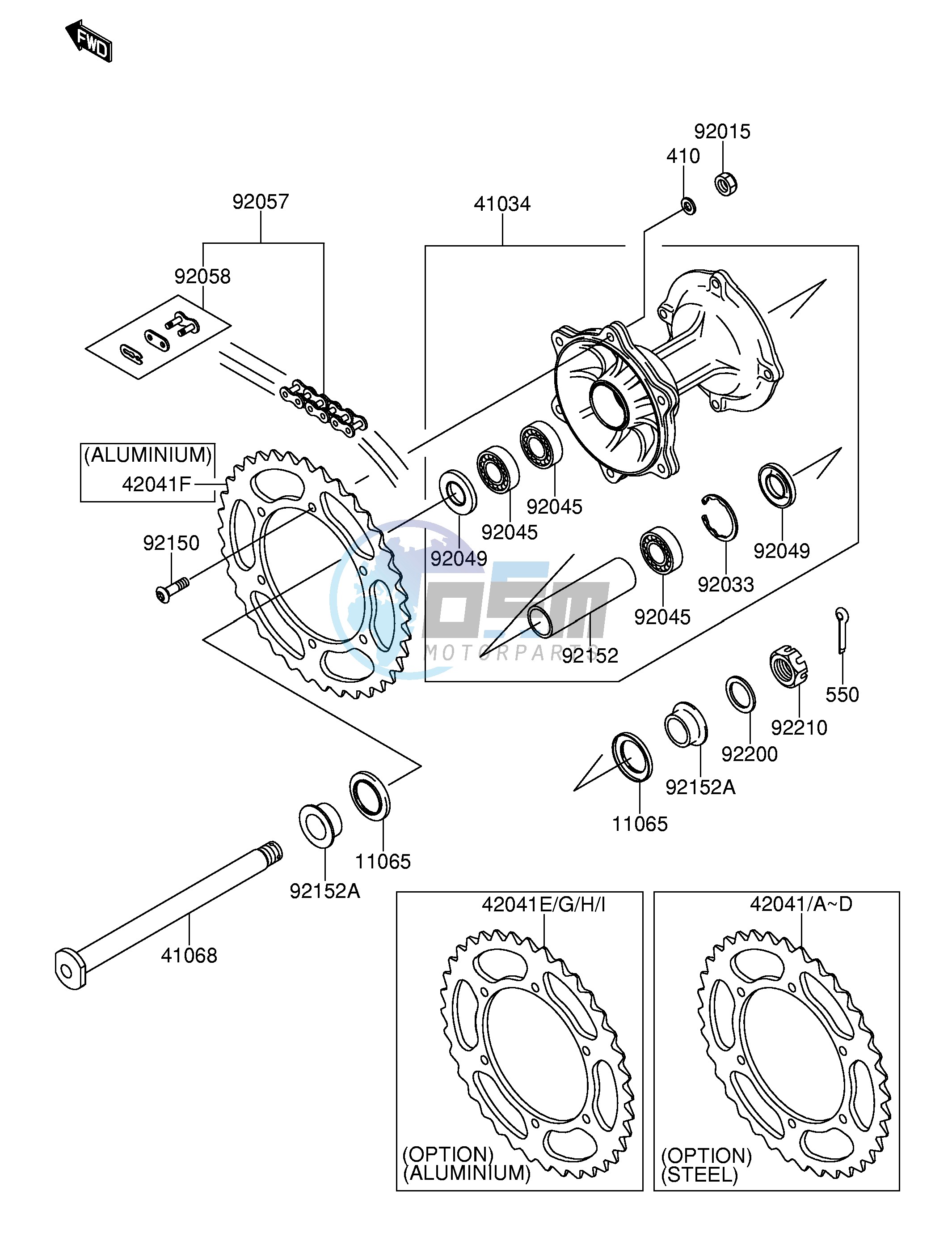 REAR HUB