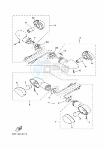 YZF320-A YZF-R3 (B7PD) drawing FLASHER LIGHT