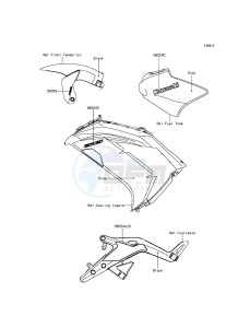 ER-6F_ABS EX650FEF XX (EU ME A(FRICA) drawing Decals(Gray)