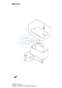 AN650 drawing CAP SET MASTER CYLINDER (OPTIONAL)