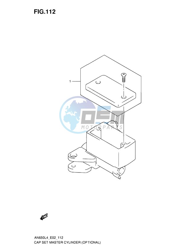 CAP SET MASTER CYLINDER (OPTIONAL)