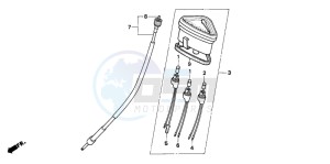 ST50 drawing SPEEDOMETER