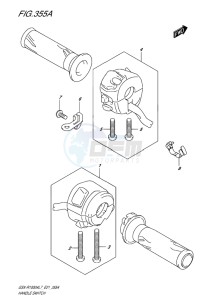 GSX-R1000 EU drawing HANDLE SWITCH