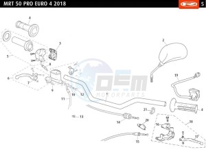 MRT-50-PRO-E4-SM-PRO-SM-BLACK-SERIES drawing HANDLEBARS