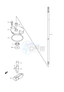 DF 225 drawing Clutch Rod