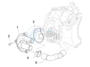 Granturismo 125 L Potenziato UK drawing Cooler pump