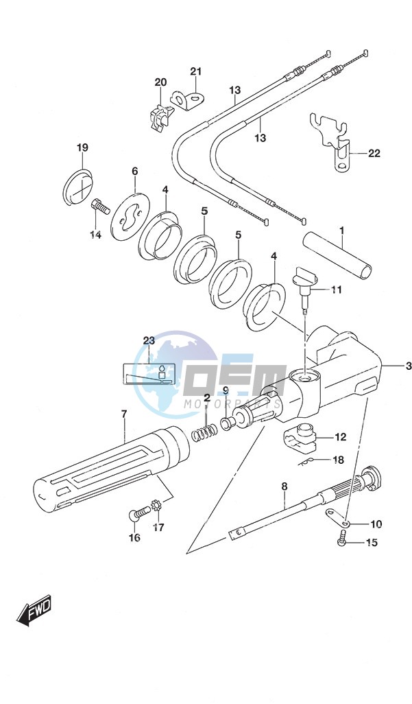 Tiller Handle