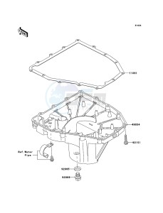 NINJA ZX-6R ZX636-C1H FR GB XX (EU ME A(FRICA) drawing Oil Pan