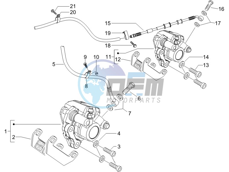 Brakes hose  - Calipers