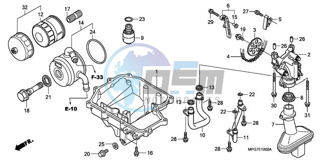 OIL PAN/OIL PUMP