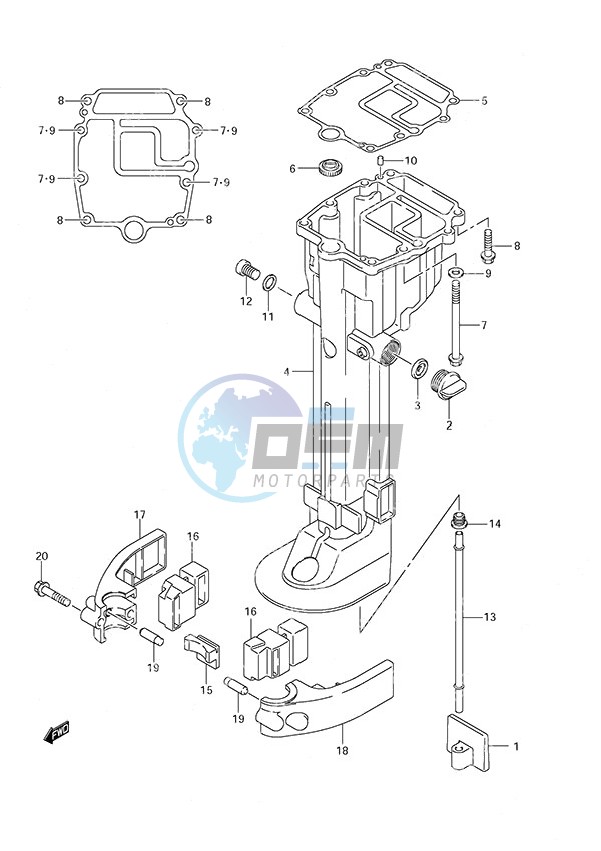 Drive Shaft Housing