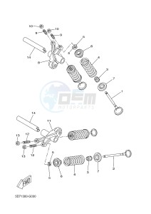 WR125R (22BB 22BB 22BB) drawing VALVE