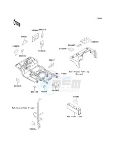 KAF 620 B [MULE 2520 TURF] (B6) [MULE 2520 TURF] drawing LABELS