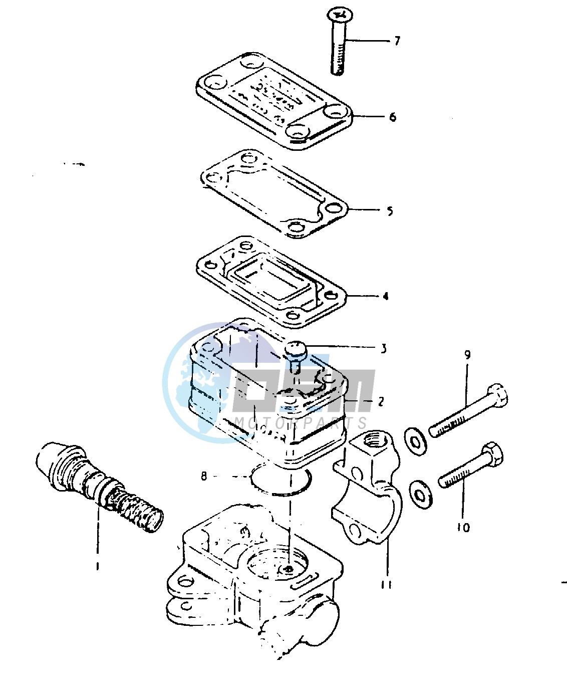 FRONT MASTER CYLINDER