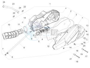 MP3 500 LT Sport-Business NOABS-ABS E4 (EMEA) drawing Air filter