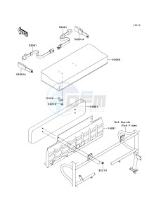 KAF 620 M [MULE 4010 4X4] (M9F) M9F drawing SEAT