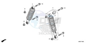 TRX420FA2F TRX420 Europe Direct - (ED) drawing FRONT CUSHION