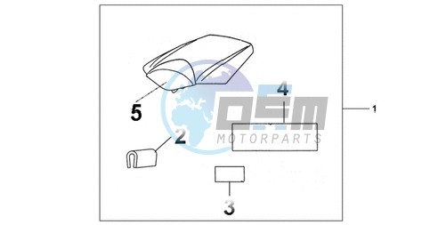 REAR SEAT COWL REPSOL