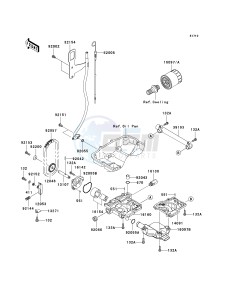 JT 1500 G [ULTRA LX] (G9F) G9F drawing OIL PUMP