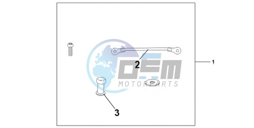 TANK BAG ATT KIT