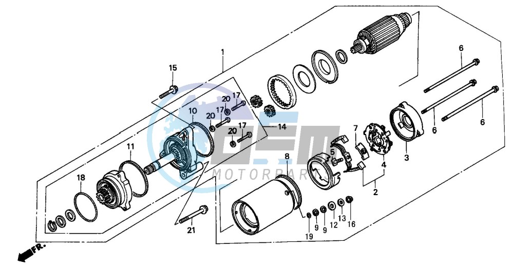 STARTING MOTOR