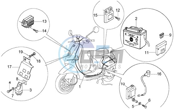 Battery - Voltage regulator