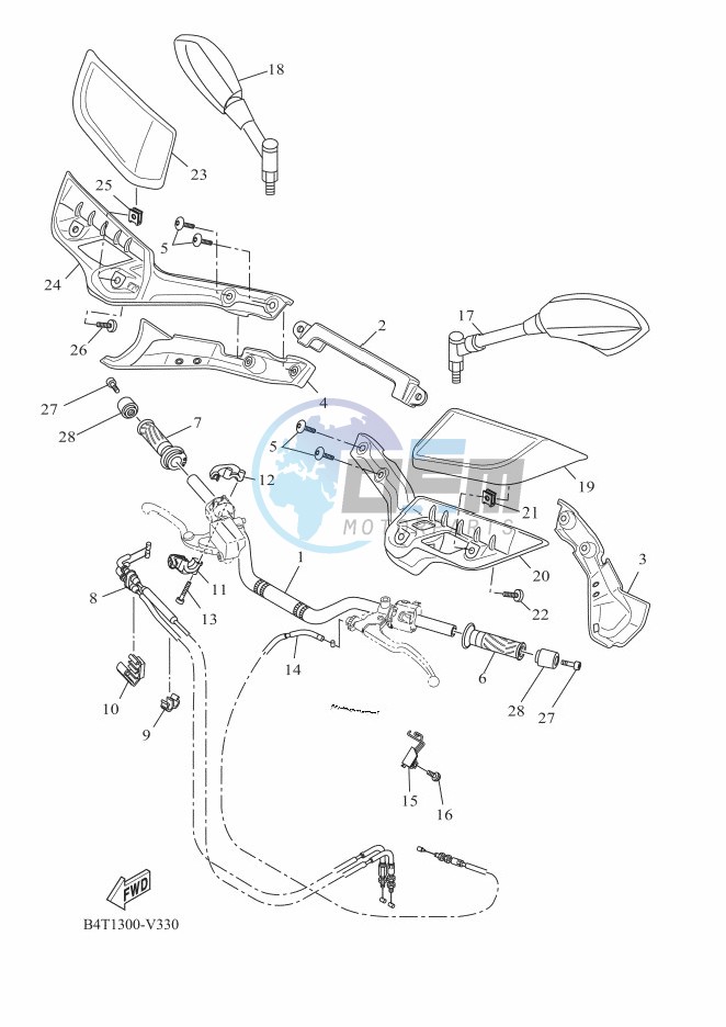 STEERING HANDLE & CABLE