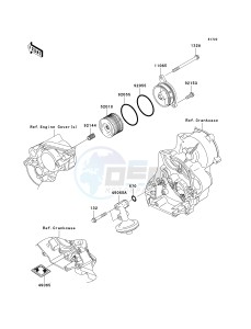 KX 450 E (KX450F MONSTER ENERGY) (E9FA) E9F drawing OIL FILTER