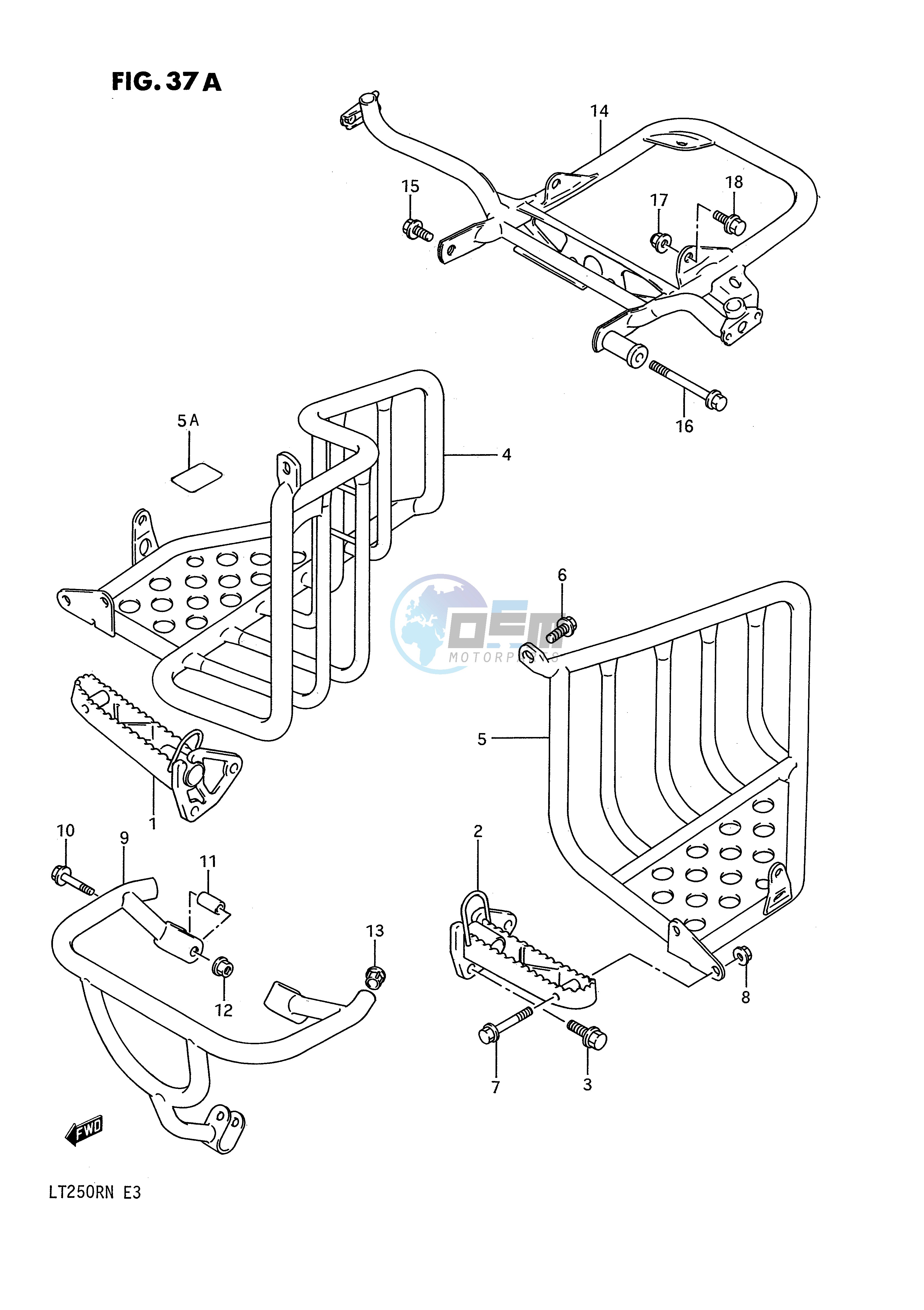 FOOTREST (MODEL M N)