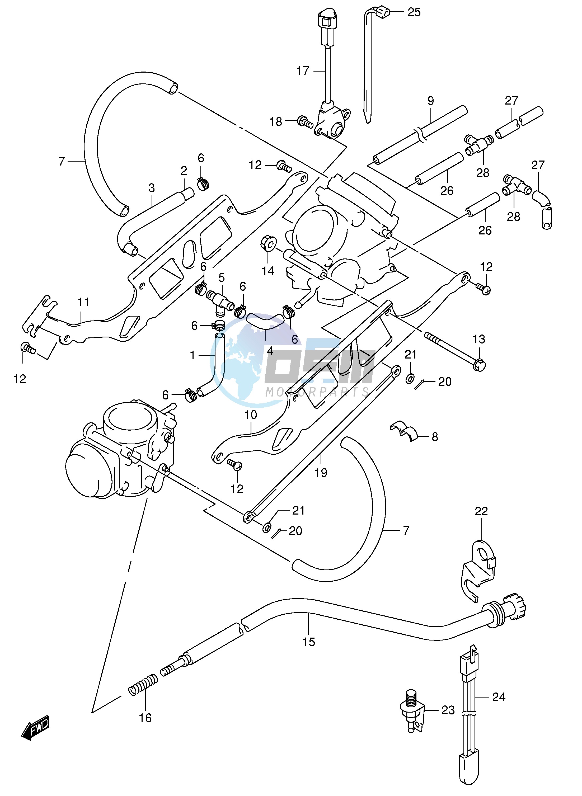 CARBURETOR FITTINGS