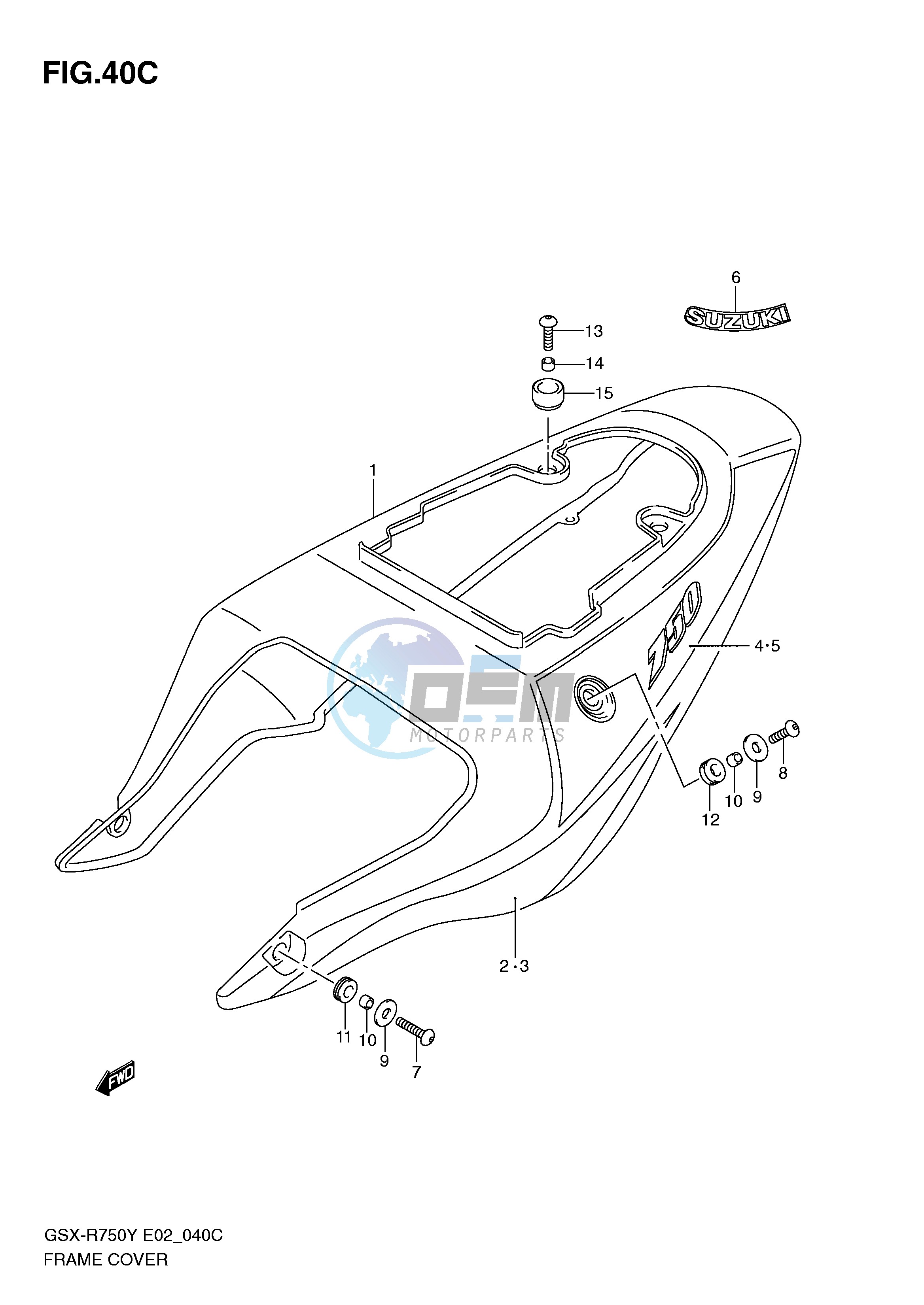 FRAME COVER (MODEL K3)