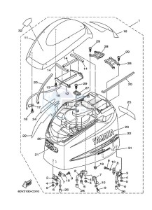 Z250DETOX drawing TOP-COWLING