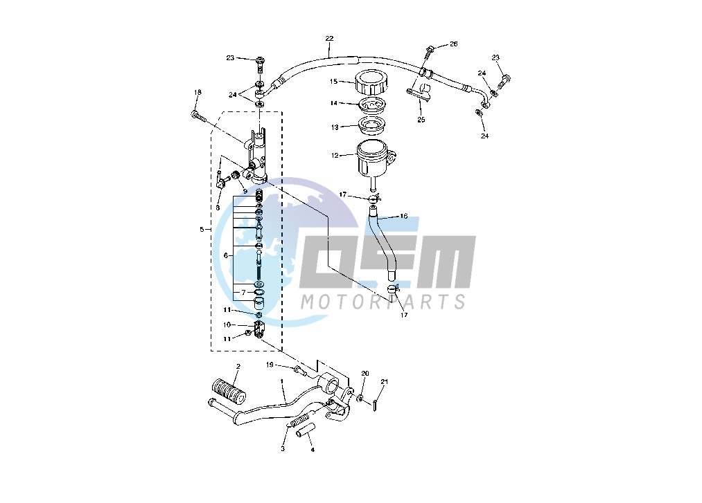 REAR MASTER CYLINDER