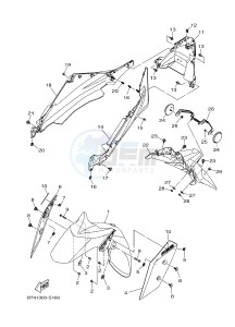 CZD300A X-MAX 300 X-MAX (B741 B749) drawing FENDER