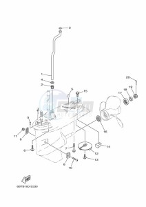 F40FEHDS drawing LOWER-CASING-x-DRIVE-2