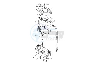 XTZ TENERE 660 drawing METER