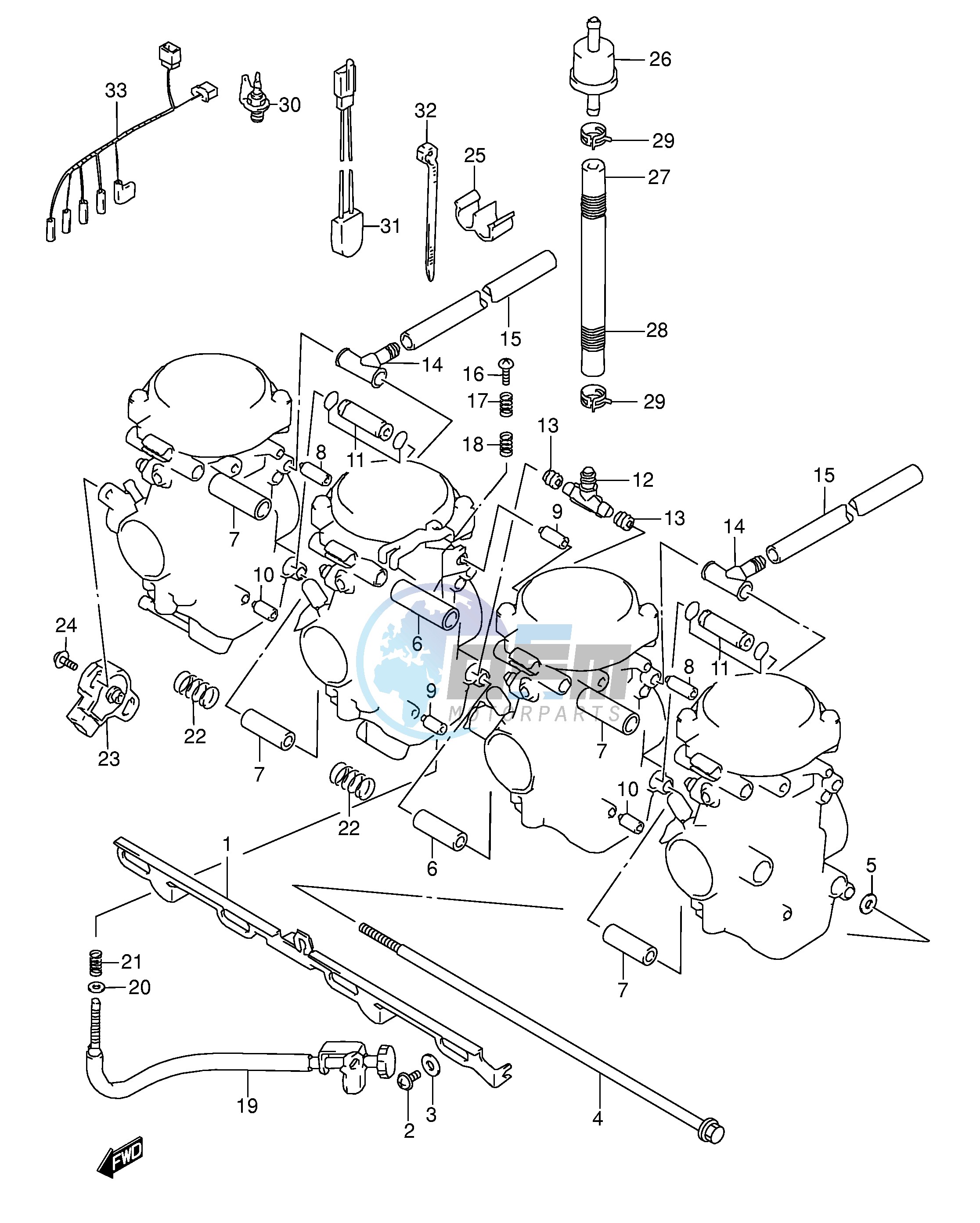 CARBURETOR FITTINGS