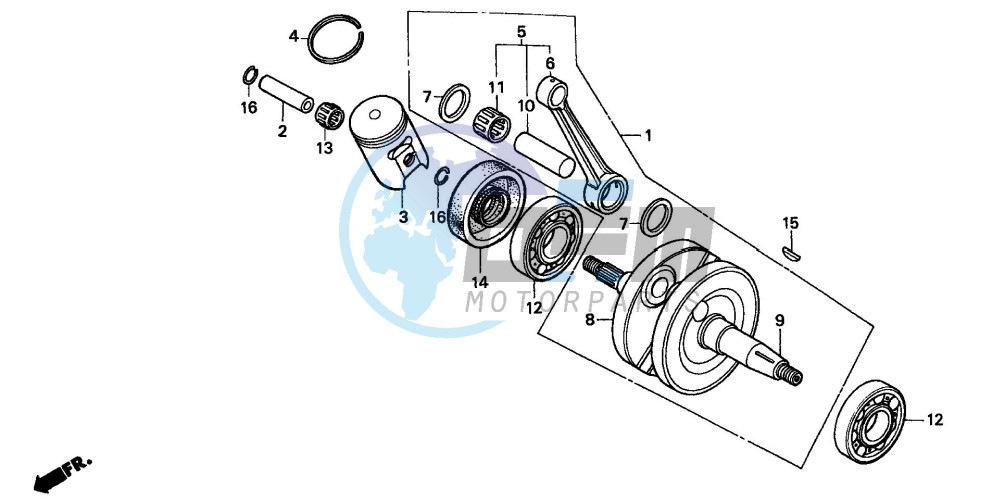 CRANKSHAFT/PISTON