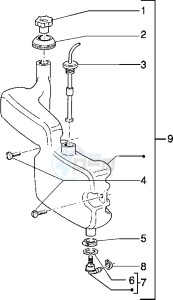 Typhoon 125 drawing Oil tank