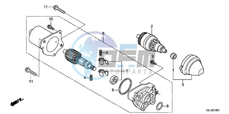 STARTING MOTOR (2)