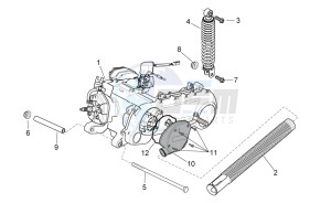 SR 50 ie AND carb. USA drawing Engine II