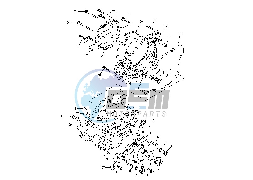 CRANKCASE COVER