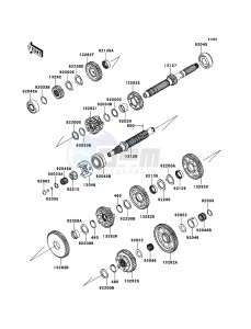 1400GTR_ABS ZG1400CCF FR GB XX (EU ME A(FRICA) drawing Transmission