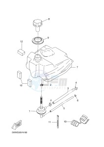 CW50 BOOSTER (5WWR) drawing FUEL TANK