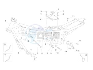 V7 Racer 750 drawing Frame I