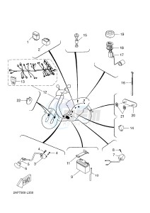 YN50 OVETTO (2APJ 2APJ) drawing ELECTRICAL 2