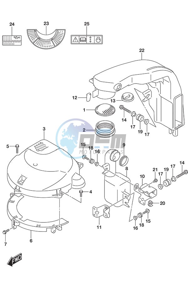 Silencer/Ring Gear Cover