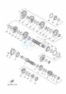 MT-10 MTN1000 (B67S) drawing TRANSMISSION